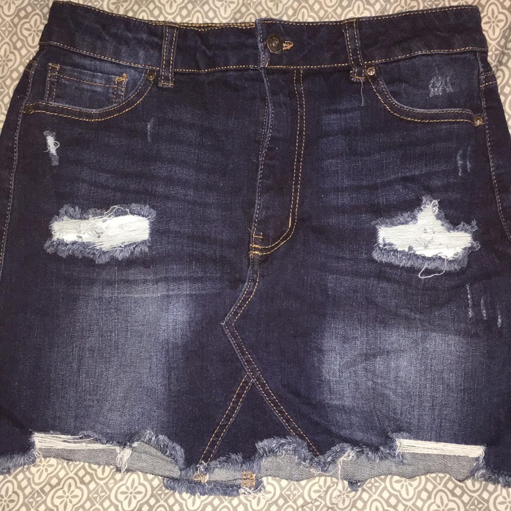 Jean skirt